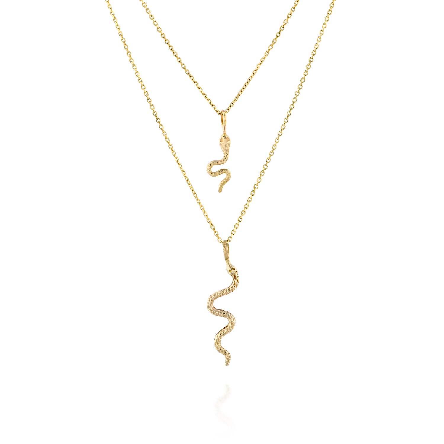 SNAKE Necklace Set-Lirmizrahi