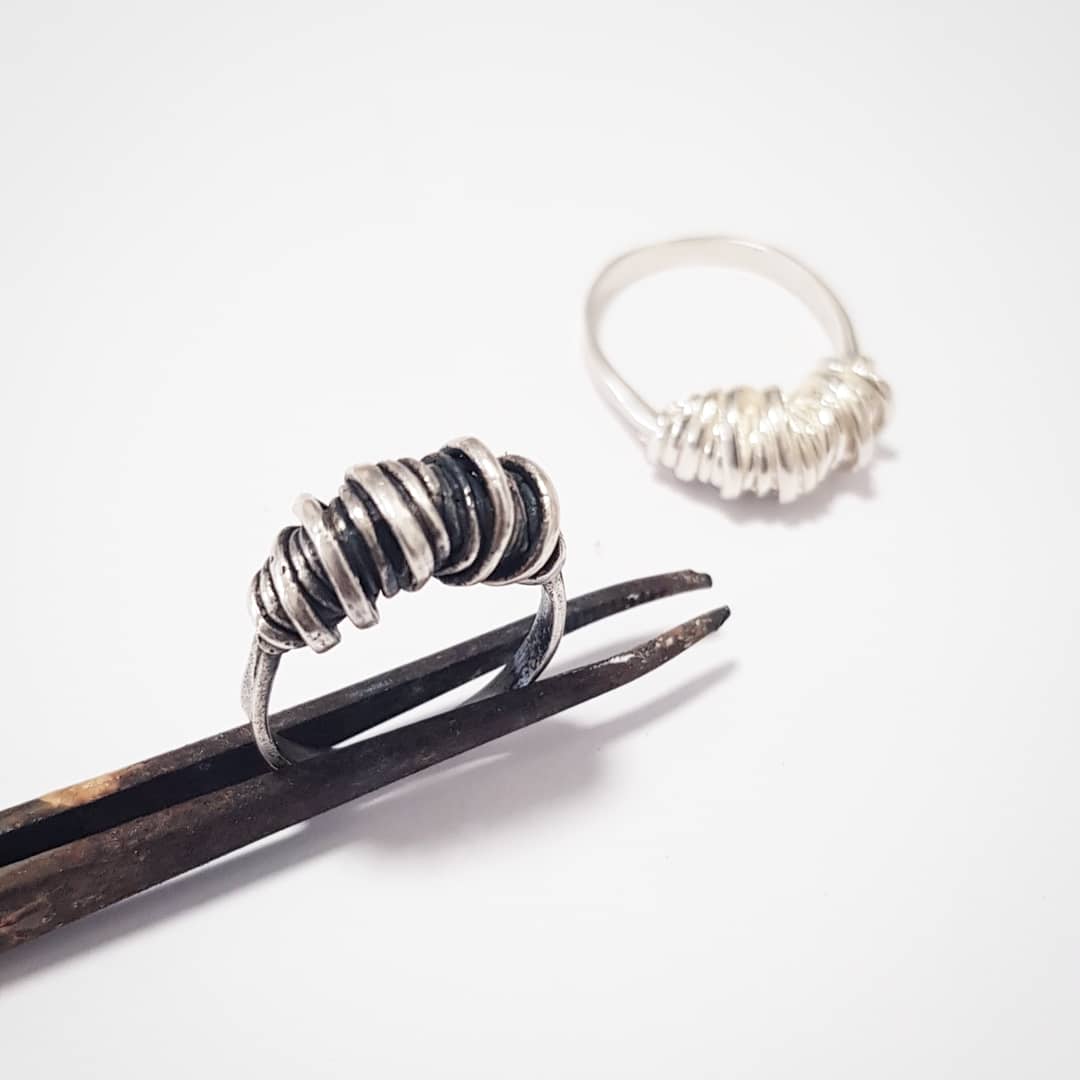POLI SILVER Ring-Lirmizrahi