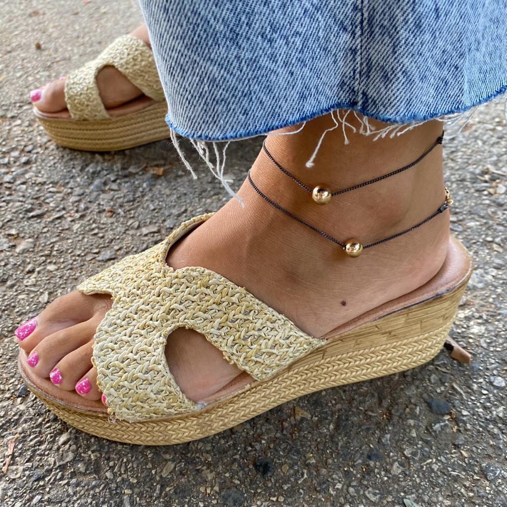 BELISI Anklet-Lirmizrahi
