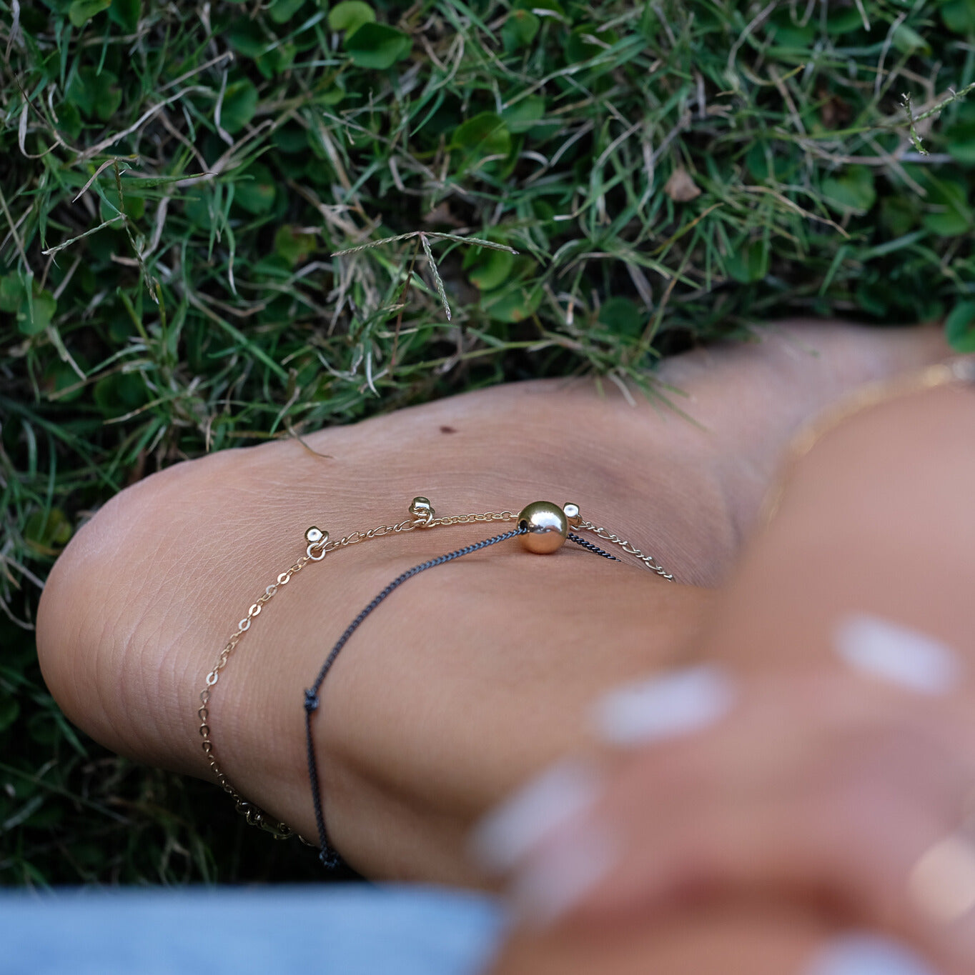 BILI Anklet Set-Lirmizrahi