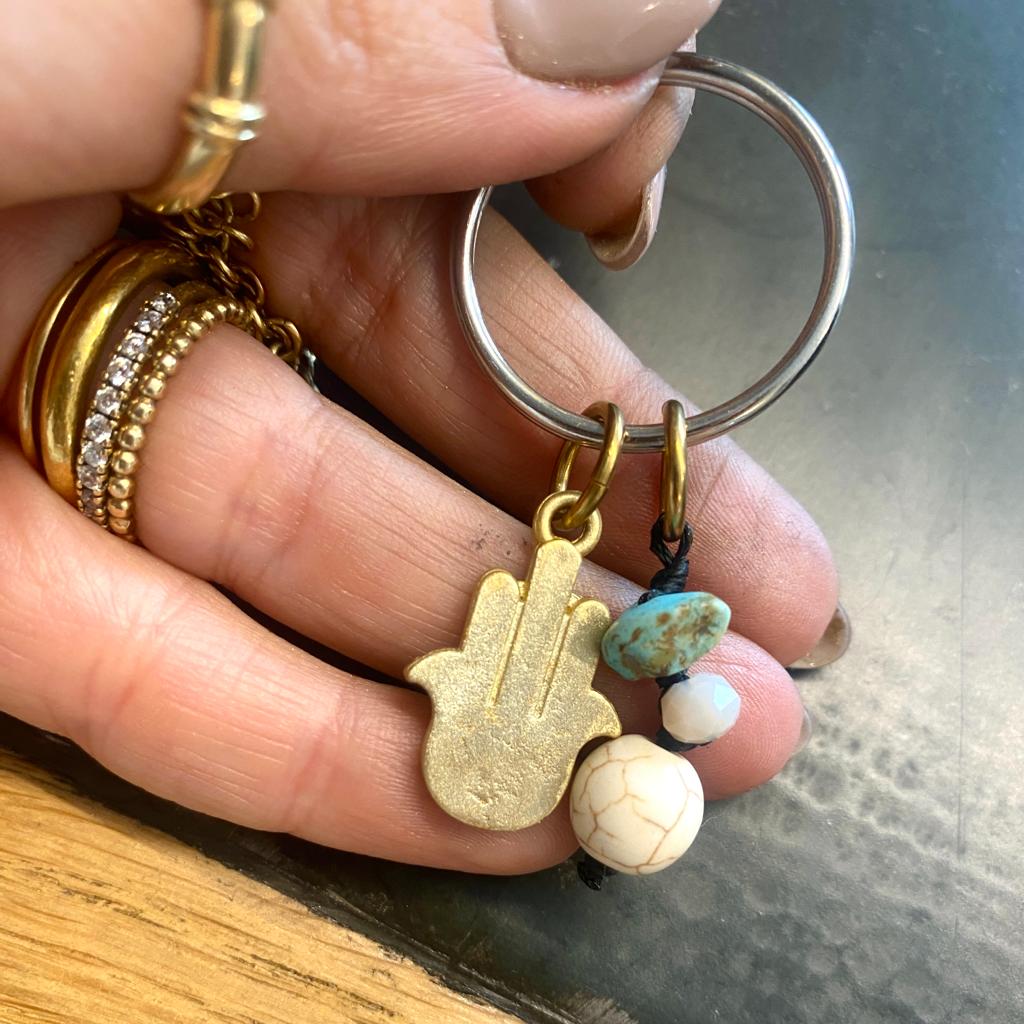 H Key Chain-Lirmizrahi