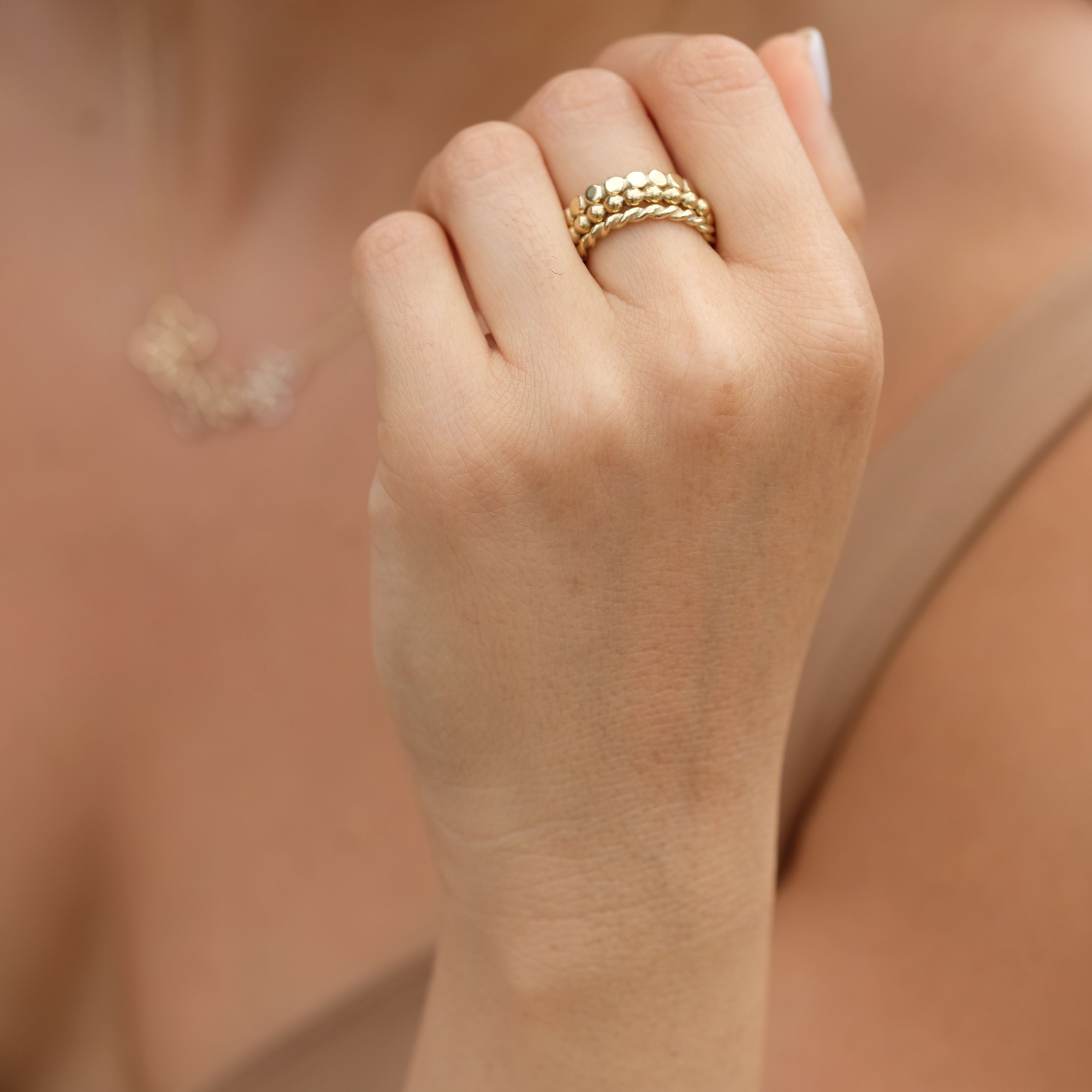 LORIEN Ring Set-Lirmizrahi
