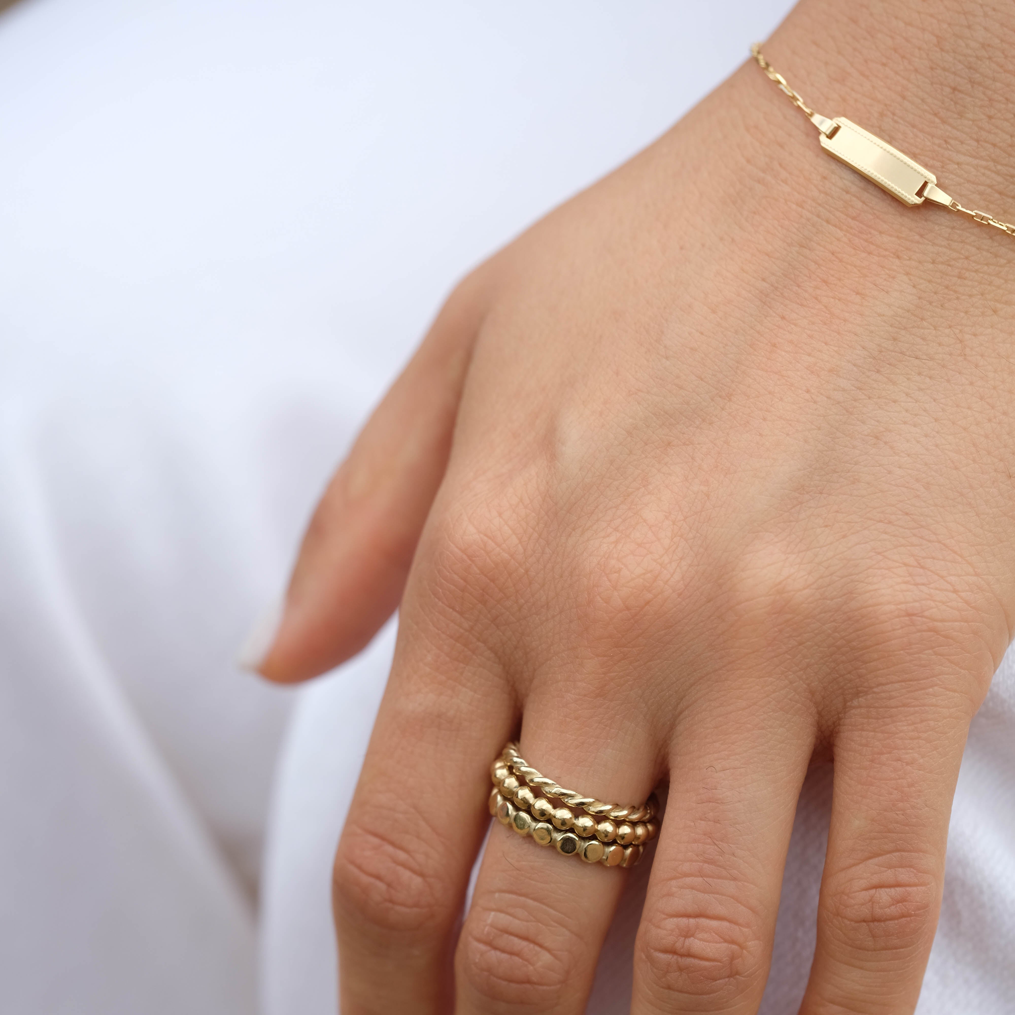 LORIEN Ring Set-Lirmizrahi