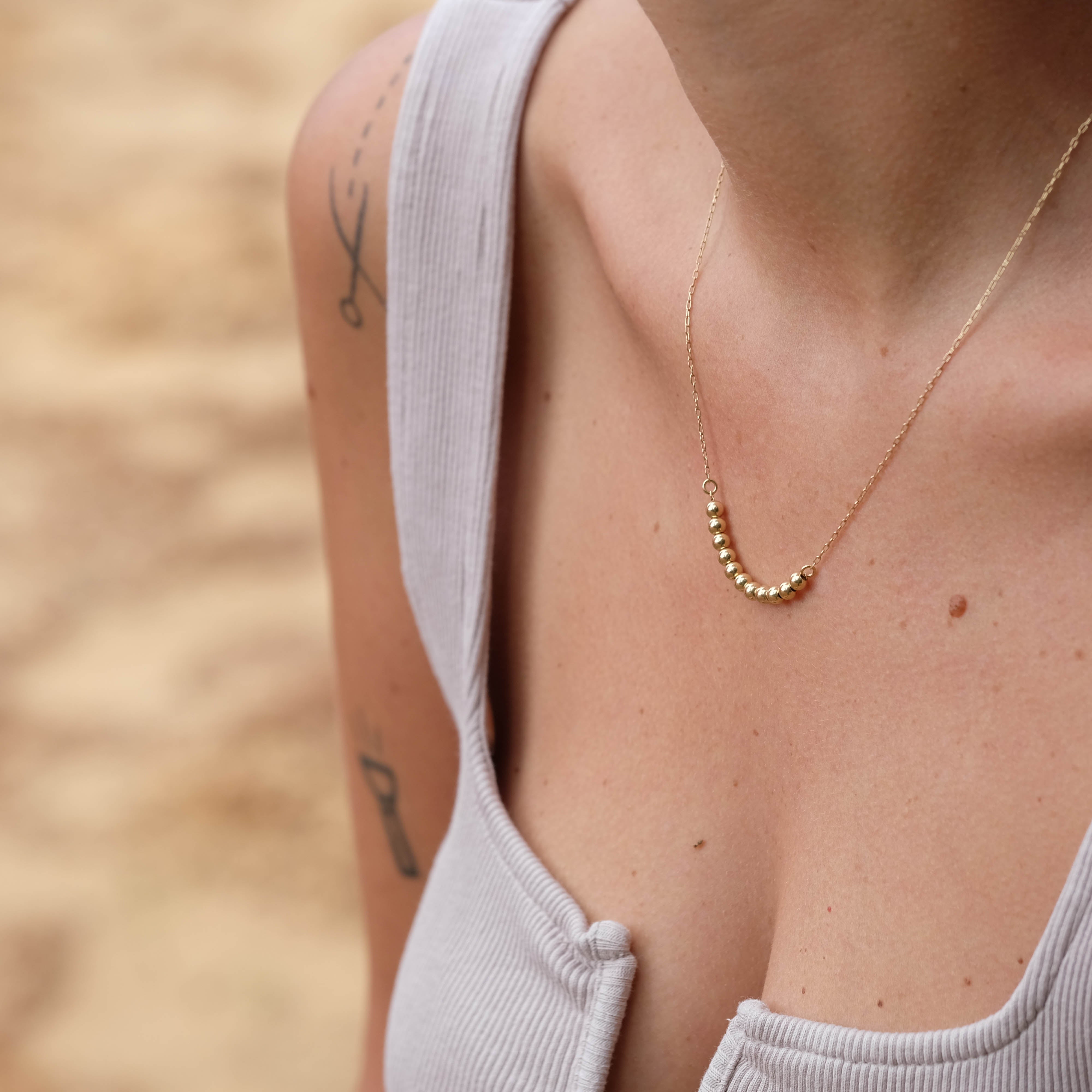 NAGI Necklace 14K-Lirmizrahi