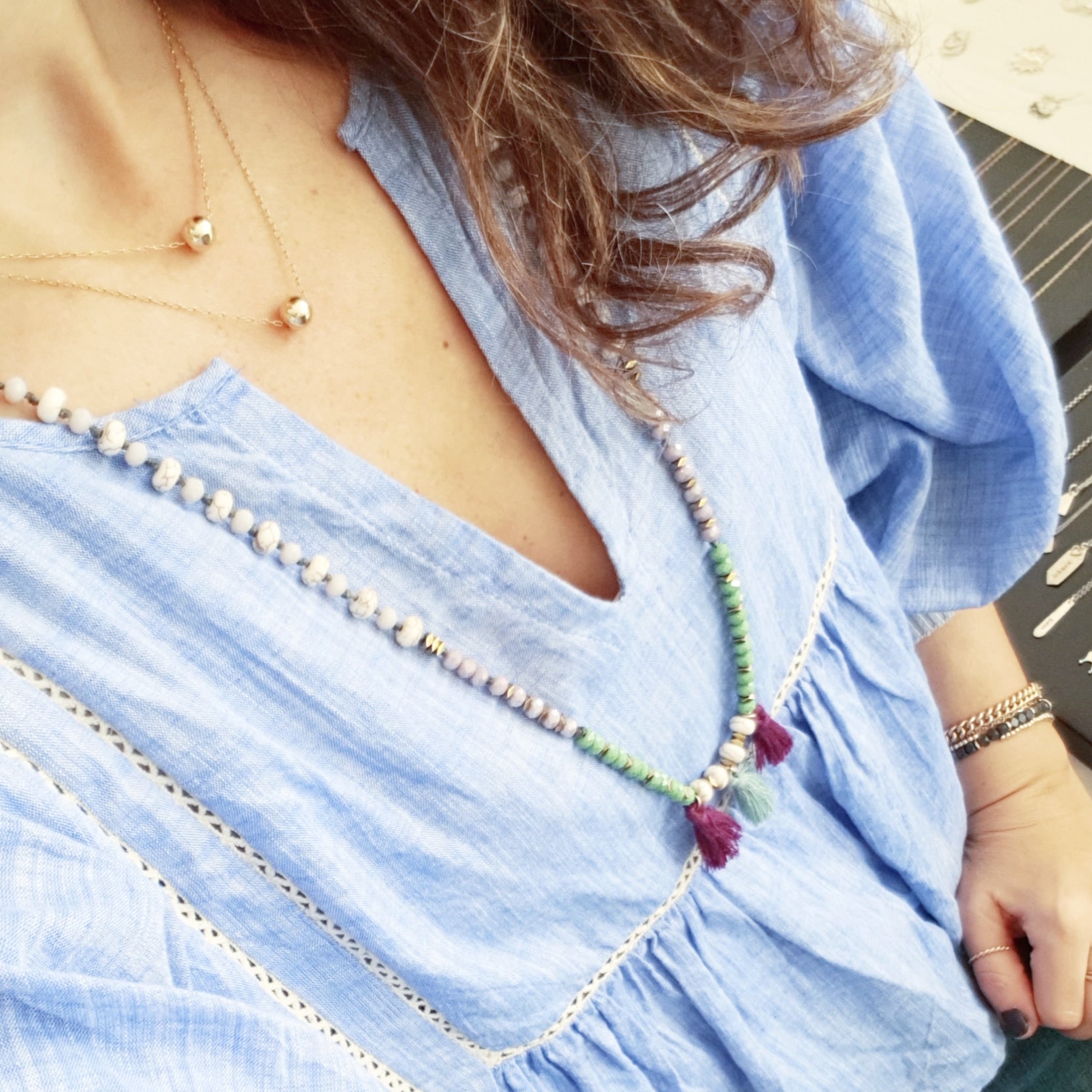 UNO Necklace-Lirmizrahi