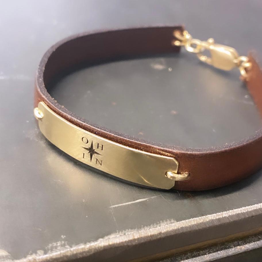 V Braclet 14K-Lirmizrahi