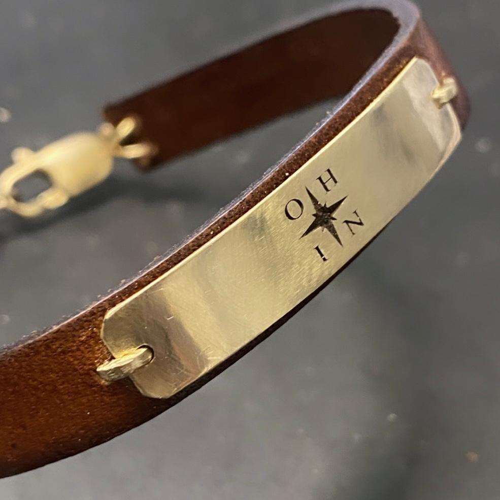 V Braclet 14K-Lirmizrahi