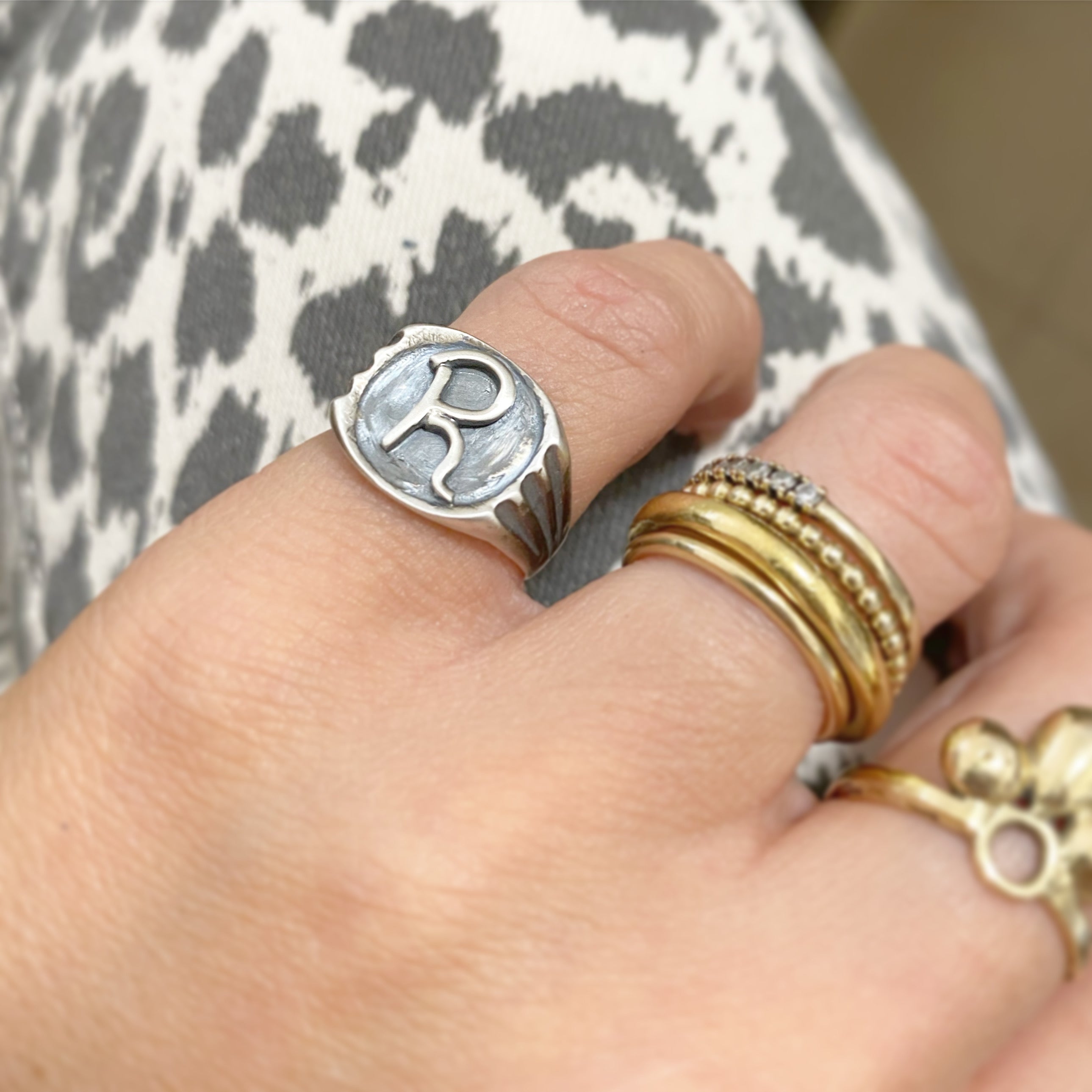 VIVI BELLA Ring-Lirmizrahi