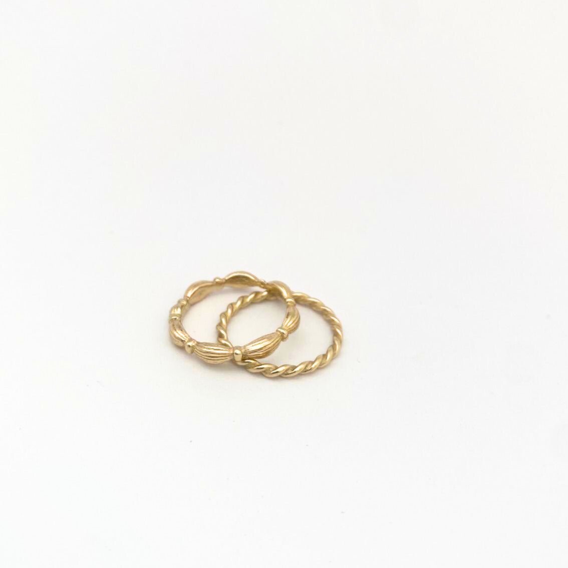 BALLY Rings Set - Lirmizrahi
