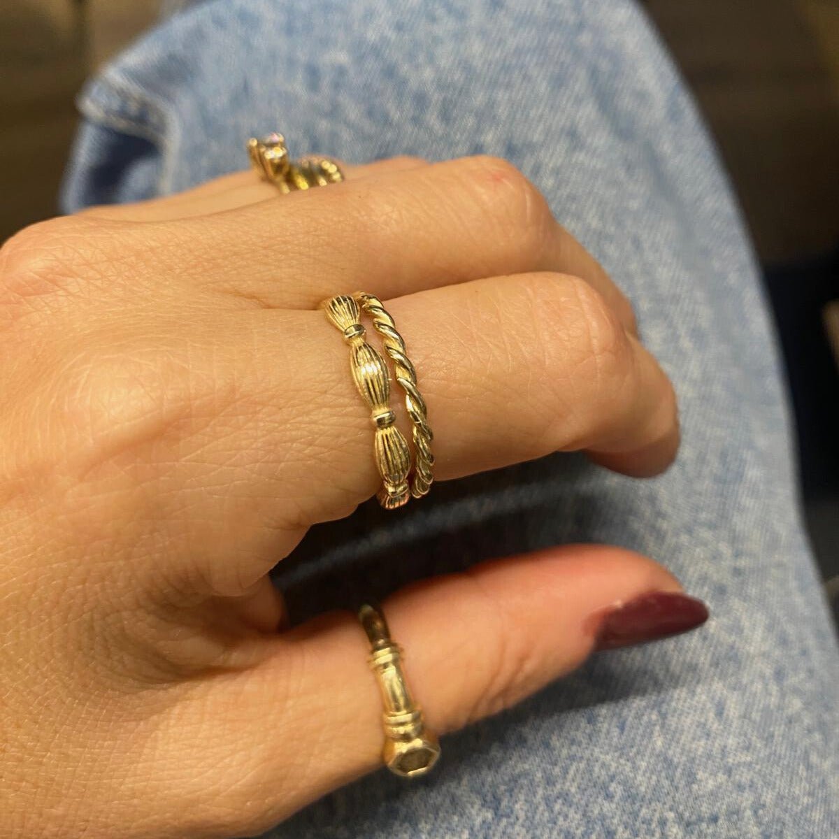 BALLY Rings Set - Lirmizrahi