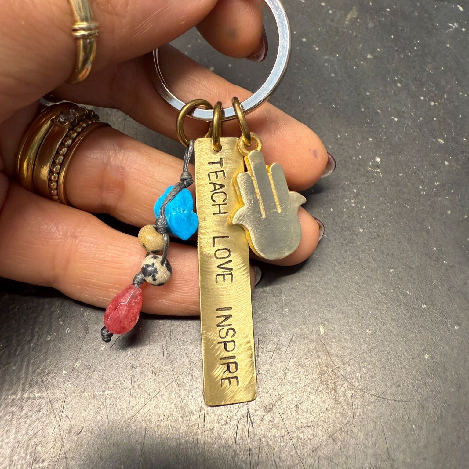P Key Chain - Lirmizrahi