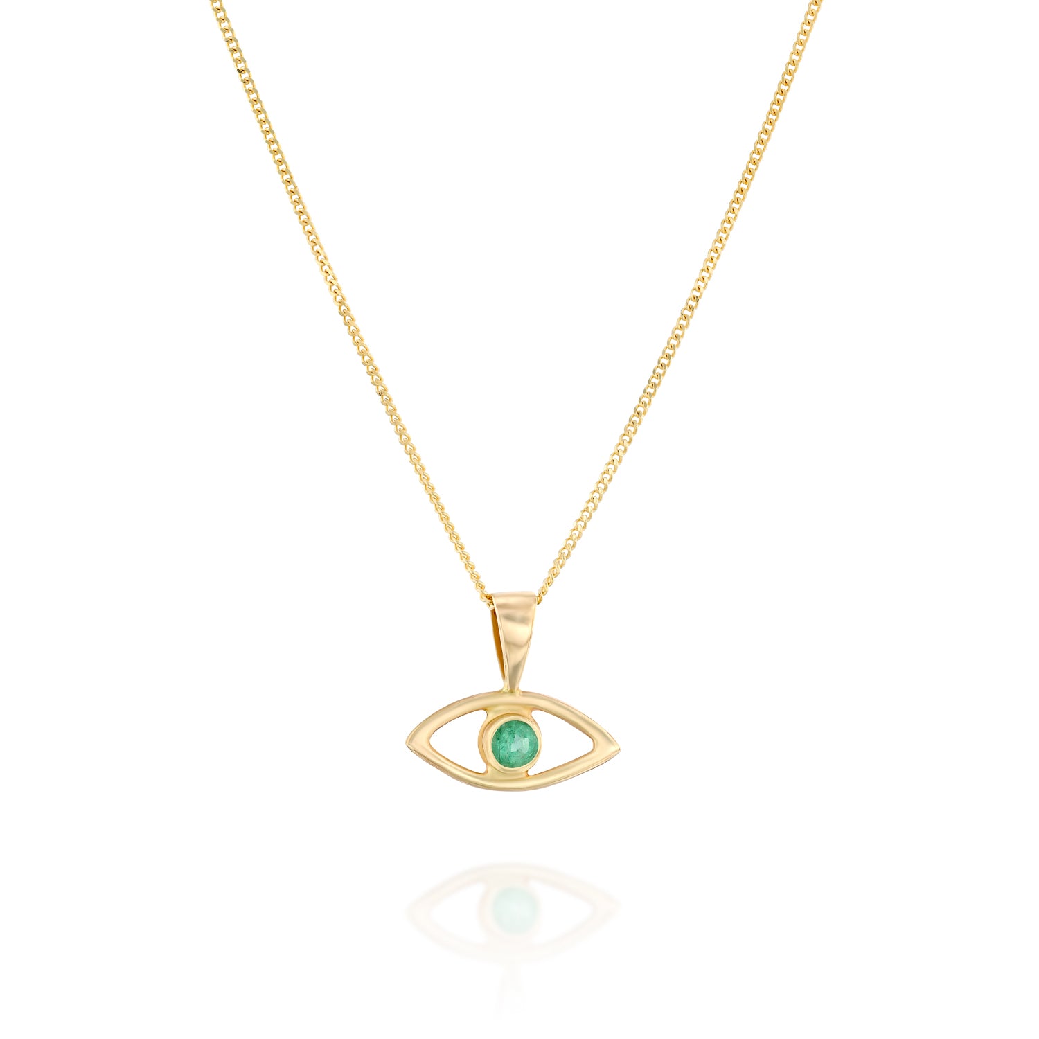 EYE Emerald Necklace