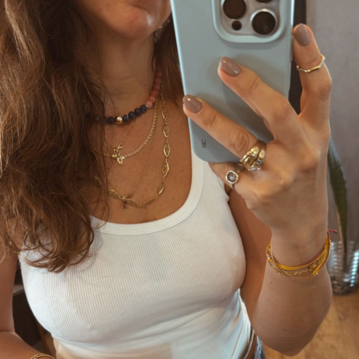 BLUE Necklace - Lirmizrahi