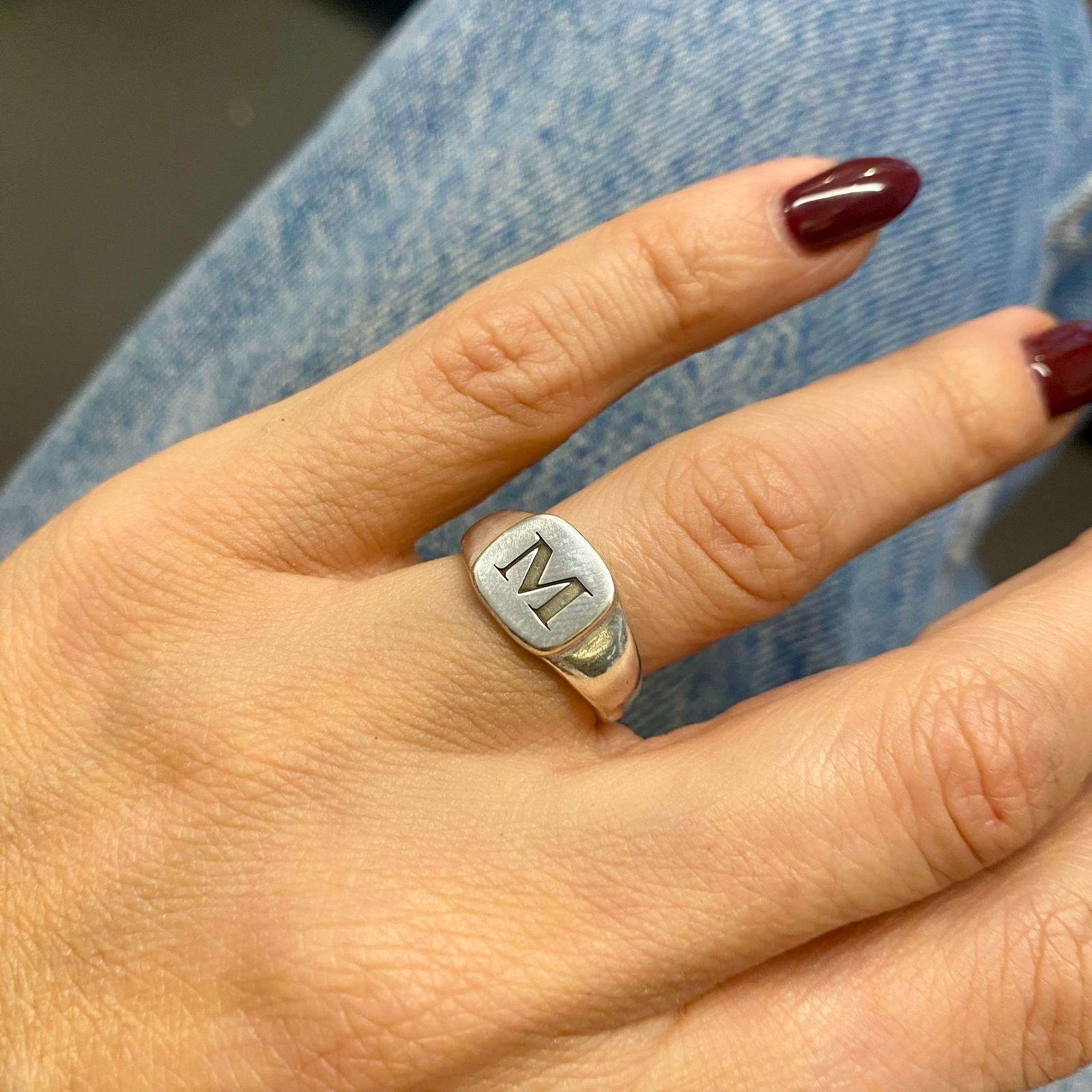 GONI INITIL SILVER Ring - Lirmizrahi