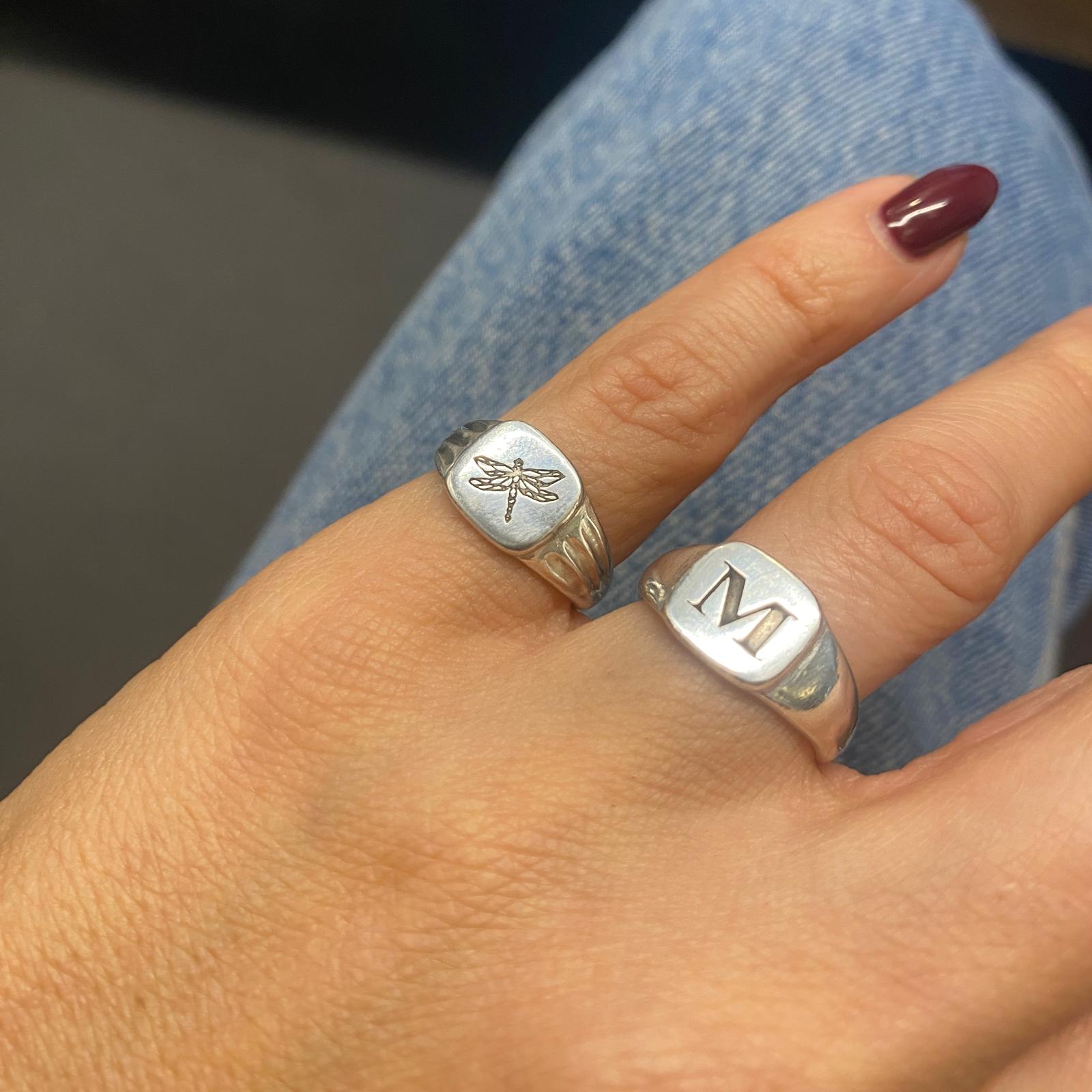 GONI INITIL SILVER Ring - Lirmizrahi