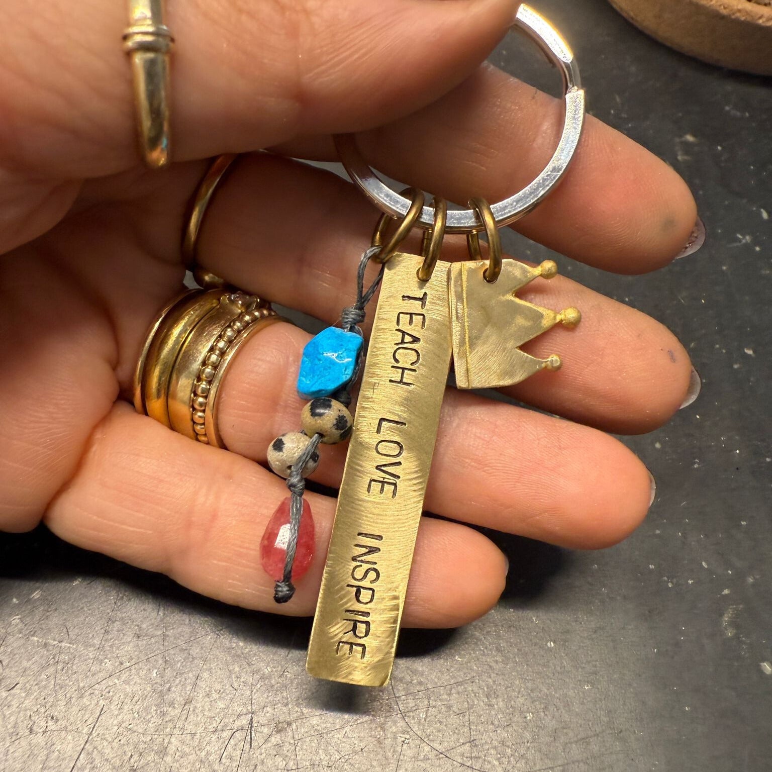 P Key Chain - Lirmizrahi