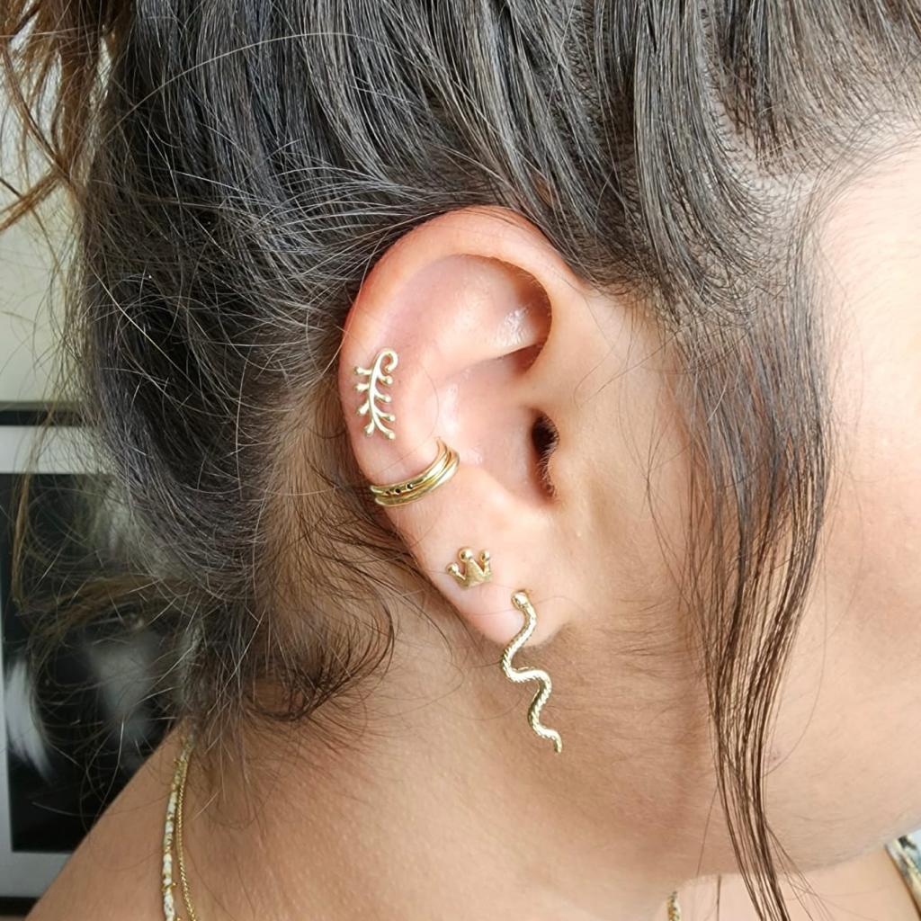 SNAKE Earring - Lirmizrahi